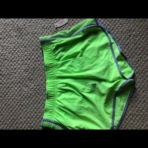 Victoria’s Secret VSX running short size M green